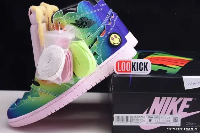 Rep Husky HIGH DC3481-900 BALVIN OG JORDAN X AIR 1 J 0603